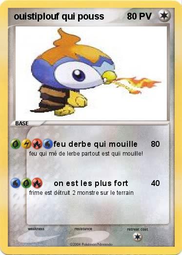Pokemon ouistiplouf qui pouss