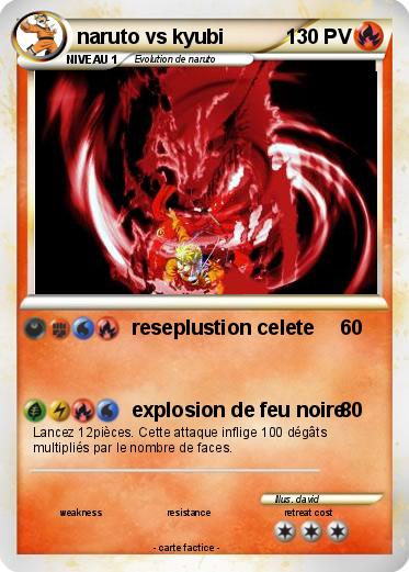 Pokemon naruto vs kyubi