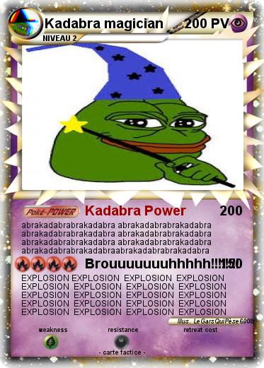 Pokemon Kadabra magician