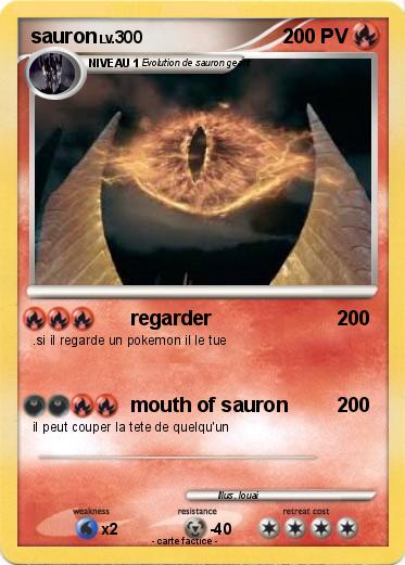 Pokemon sauron