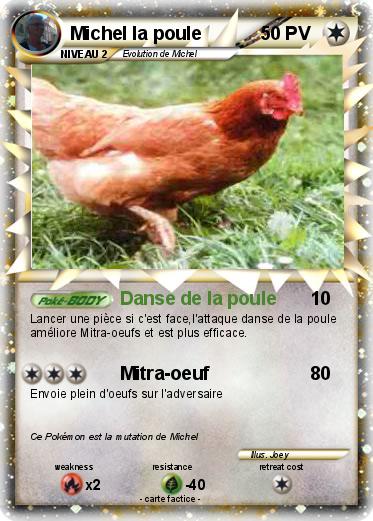 Pokemon Michel la poule