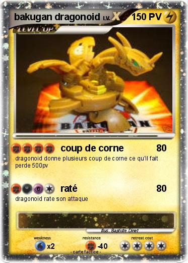 Pokemon bakugan dragonoid