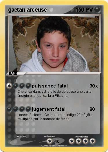 Pokemon gaetan arceuse