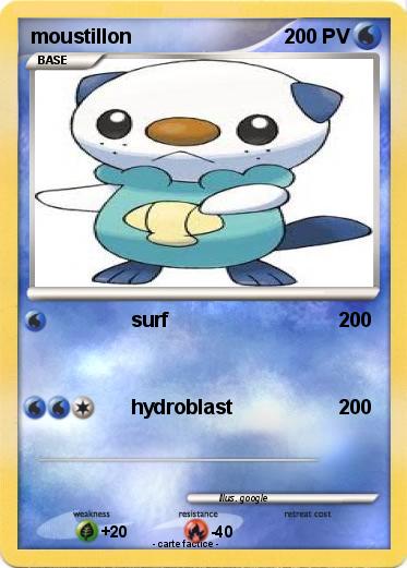 Pokemon moustillon