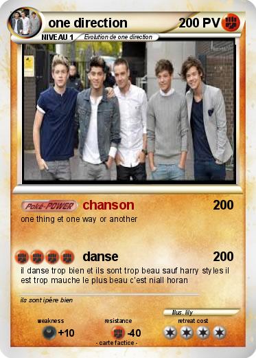 Pokemon one direction