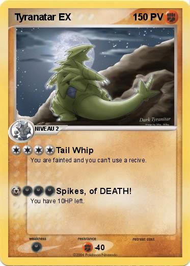 Pokemon Tyranatar EX
