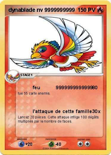 Pokemon dynablade nv 9999999999