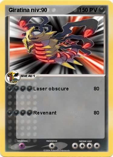 Pokemon Giratina niv:90