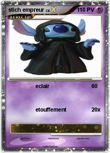 Pokemon stich empreur