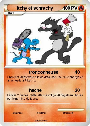 Pokemon itchy et schrachy