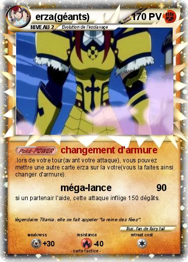 Pokemon erza(géants)