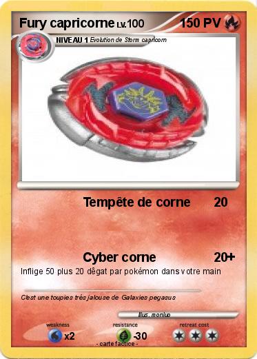 Pokemon Fury capricorne