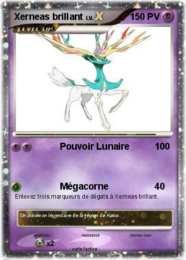 Pokemon Xerneas brillant