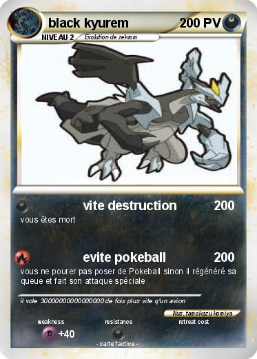 Pokemon black kyurem