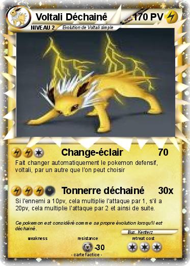 Pokemon Voltali Déchainé