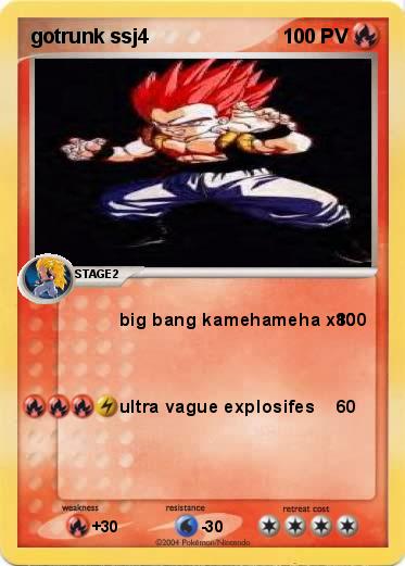 Pokemon gotrunk ssj4