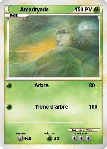 Pokemon Amadryade