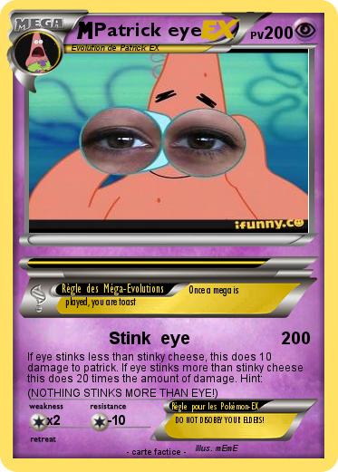 Pokemon Patrick eye