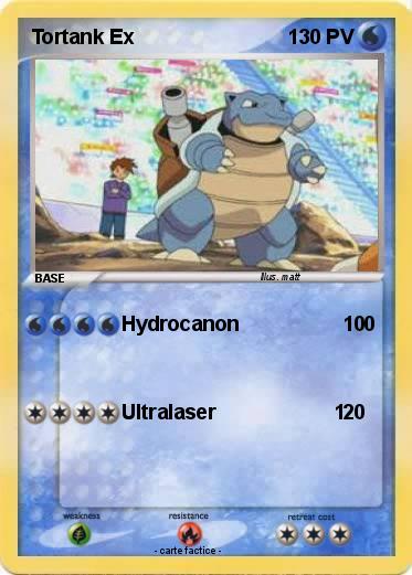 Pokemon Tortank Ex
