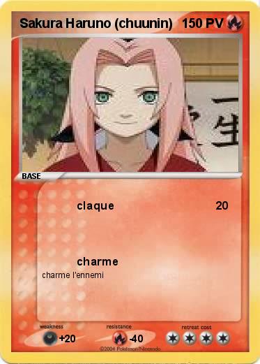 Pokemon Sakura Haruno (chuunin)