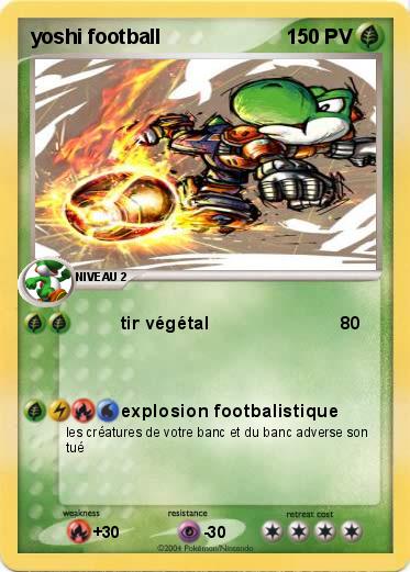 Pokemon yoshi football