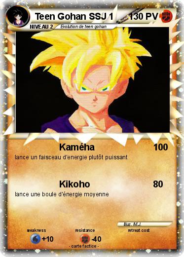 Pokemon Teen Gohan SSJ 1