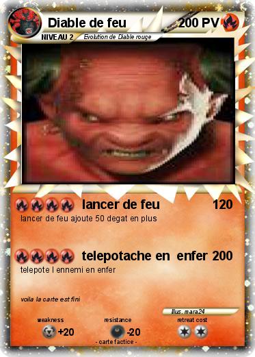 Pokemon Diable de feu