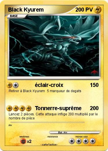 Pokemon Black Kyurem