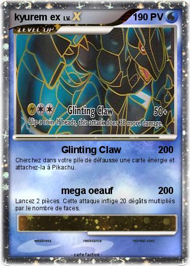 Pokemon kyurem ex