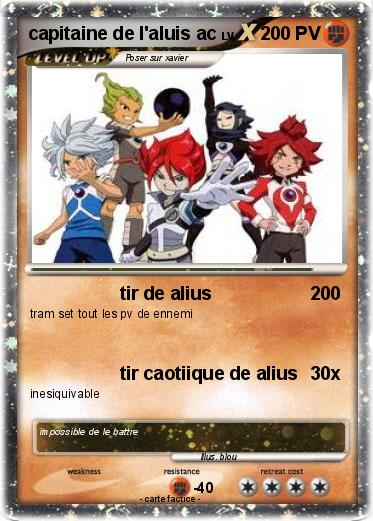 Pokemon capitaine de l'aluis ac