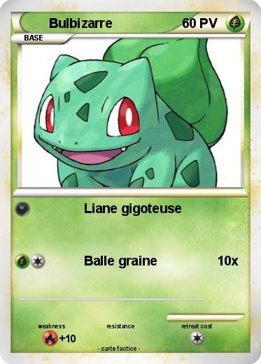 Pokemon Bulbizarre