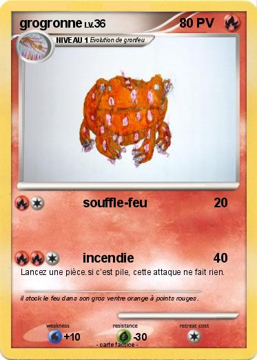 Pokemon grogronne
