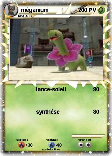 Pokemon méganium