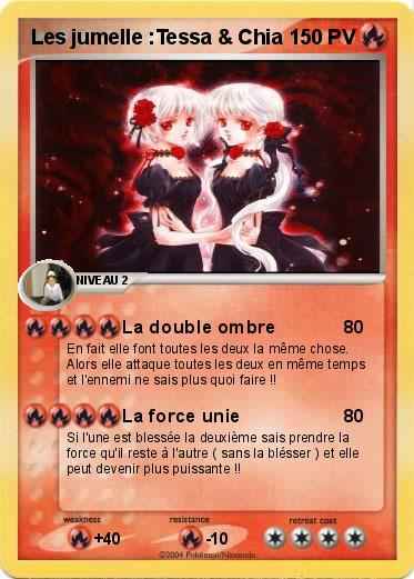 Pokemon Les jumelle :Tessa & Chia
