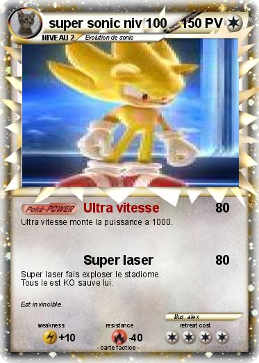 Pokemon super sonic niv 100