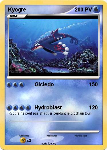 Pokemon Kyogre