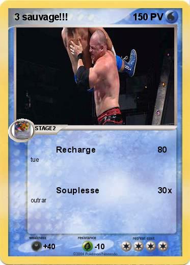 Pokemon 3 sauvage!!!