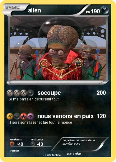 Pokemon alien