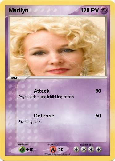 Pokemon Marilyn