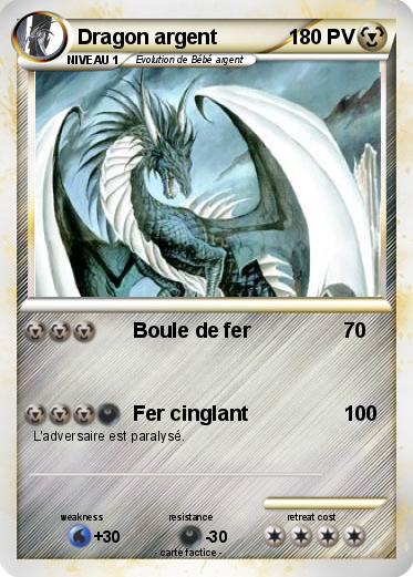 Pokemon Dragon argent