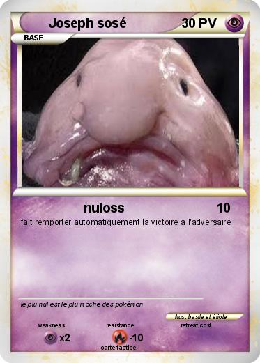 Pokemon Joseph sosé