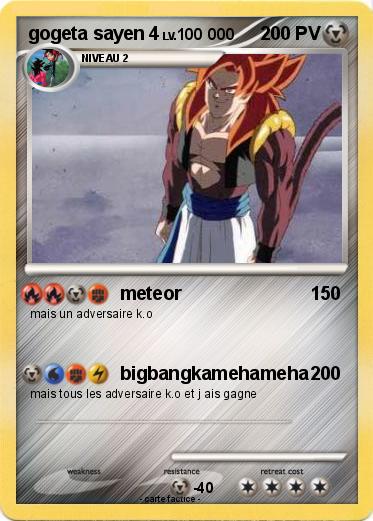 Pokemon gogeta sayen 4