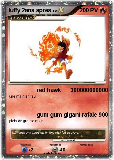 Pokemon luffy 2ans apres