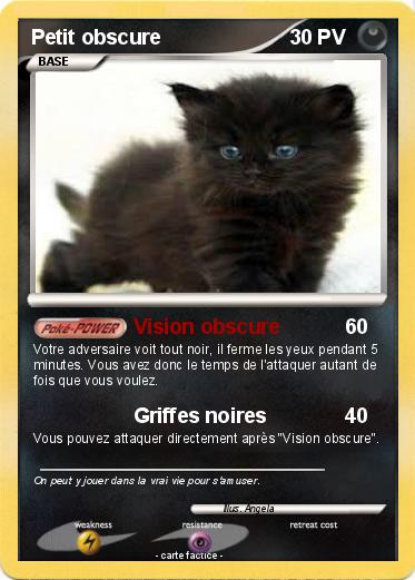 Pokemon Petit obscure