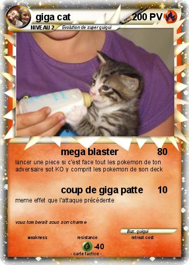 Pokemon giga cat