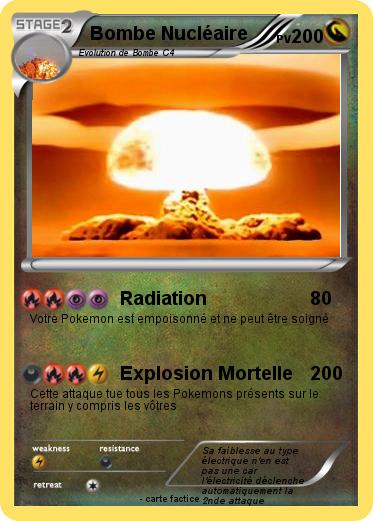 Pokemon Bombe Nucléaire