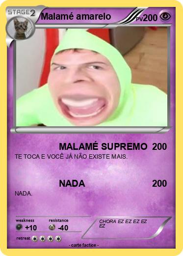 Pokemon Malamé amarelo