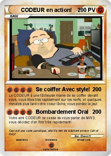 Pokemon CODEUR en action!