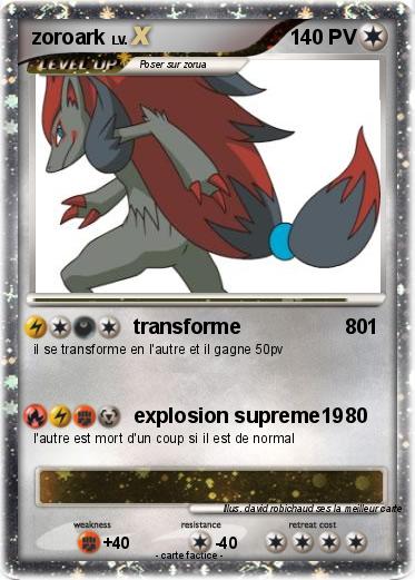Pokemon zoroark