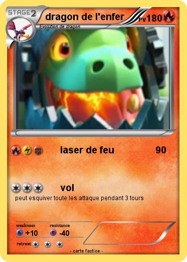 Pokemon dragon de l'enfer